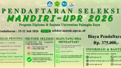 Seleksi Mandiri UPR 2026 Resmi Dibuka, Ini Jadwal dan Syarat Pendaftarannya