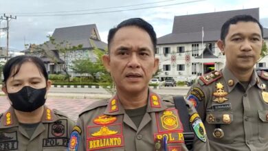 Kasatpol PP Palangka Raya, Berlianto
