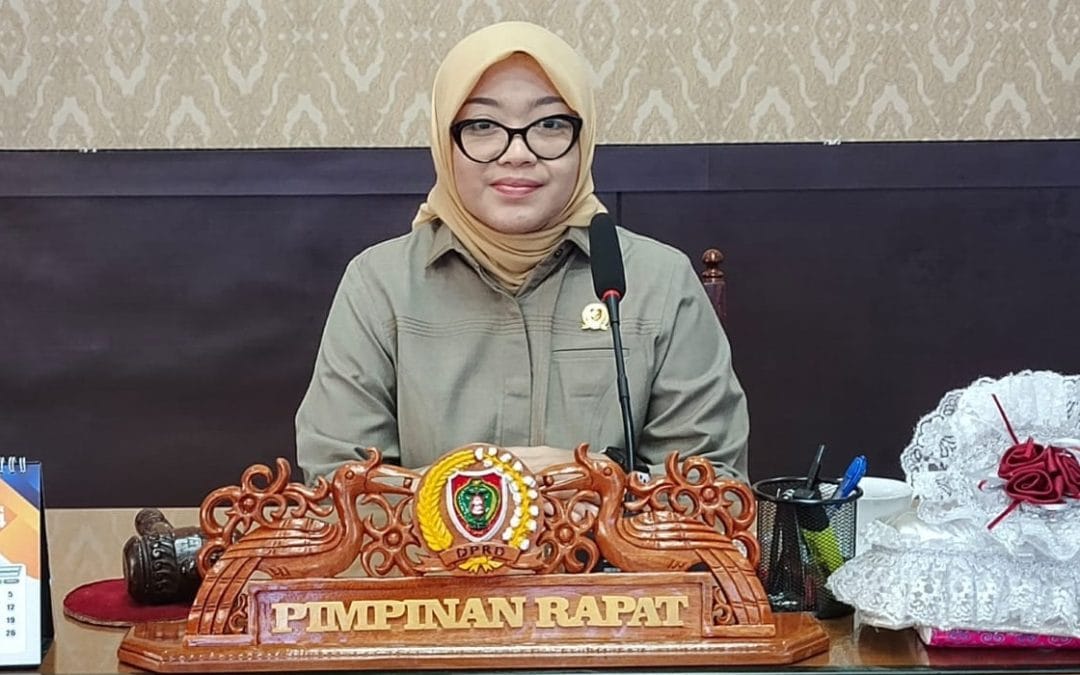 Wakil Ketua I DPRD Kalteng, Riska Agustin.