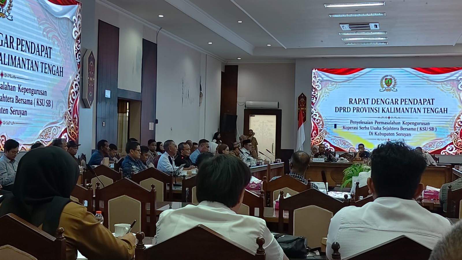 Suasana RDP di DPRD Kalteng