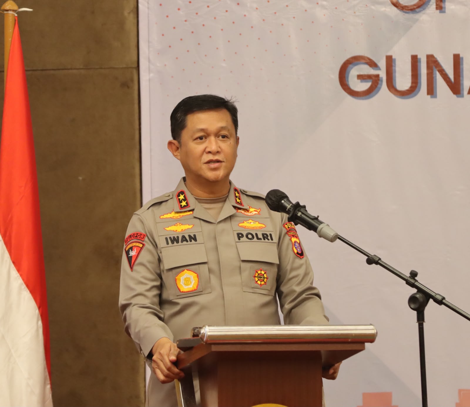 Kapolda Kalteng Irjen Pol Iwan Kurniawan