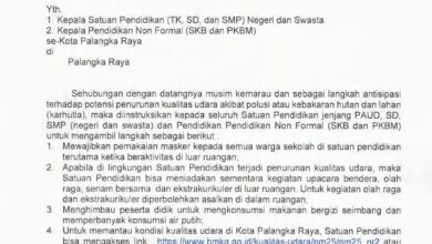 ‎Surat Edaran Nomor 400.3.5.1/2439/Disdik.SD/VII/2026 yang diterbitkan pada 27 Juli 2026