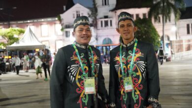 Ketua DPC PKB Murung Raya Mahyono dan Sekretaris DPC PKB Murung Raya Akhirudin
