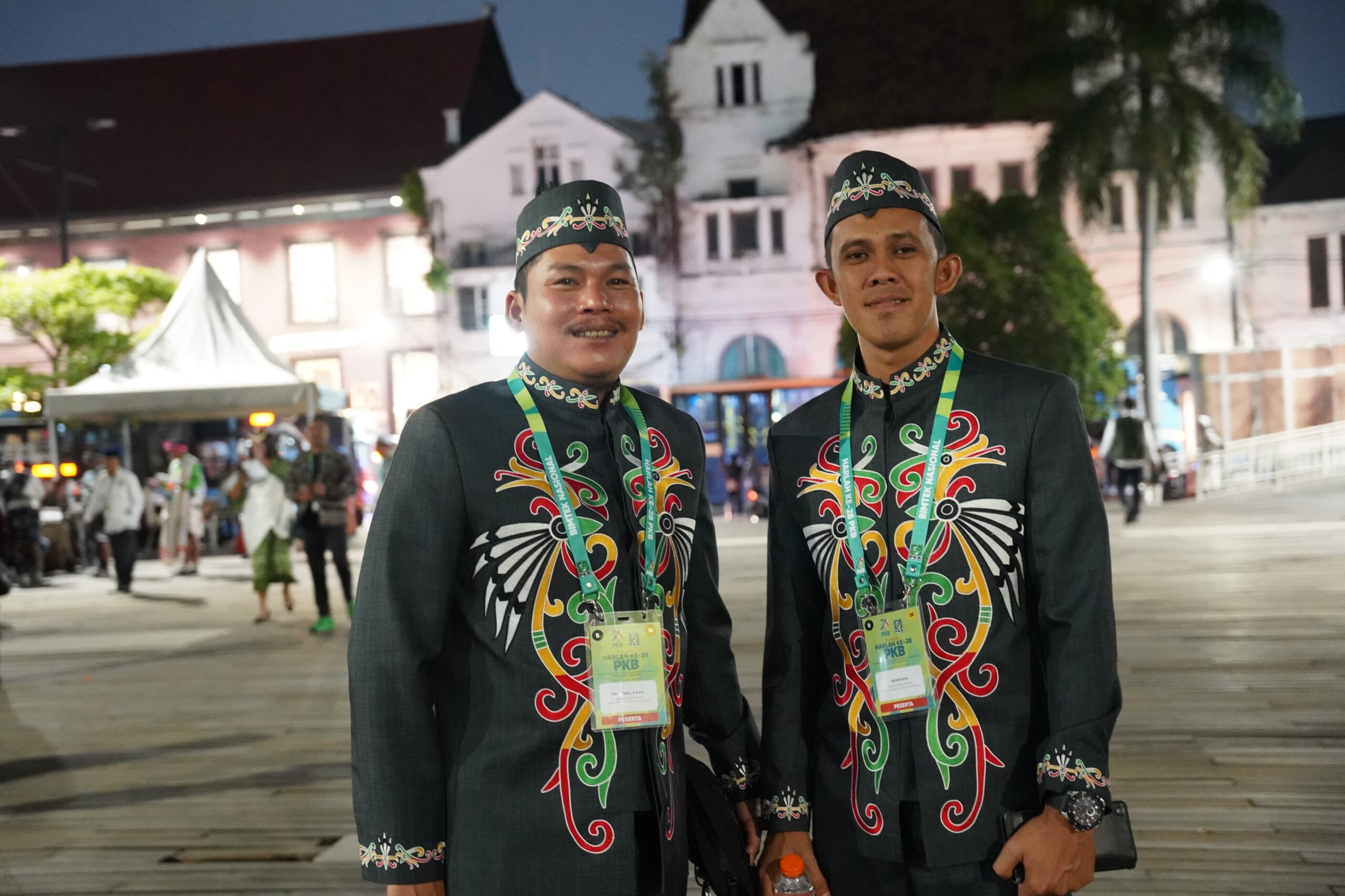 Ketua DPC PKB Murung Raya Mahyono dan Sekretaris DPC PKB Murung Raya Akhirudin
