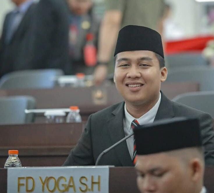 Anggota DPRD Murung Raya Fredrich Dominggus Yoga.