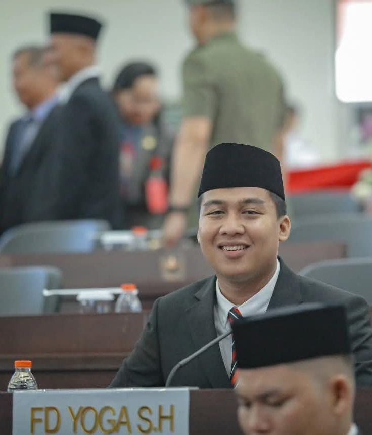 Anggota DPRD Murung Raya Fredrich Dominggus Yoga.