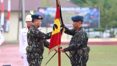 Kegiatan sertijab Dansatbrimob Polda Kalteng